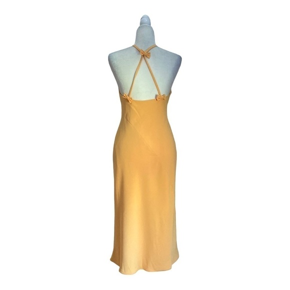 Amanda Uprichard x Revolve Melonie Dress in Citron NWOT - Picture 6 of 10
